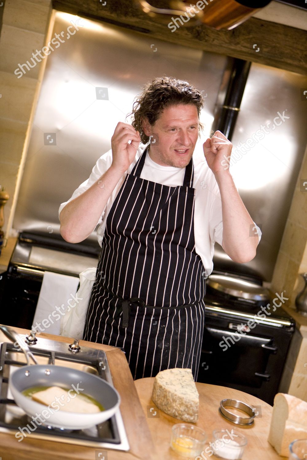 Marco Pierre White Cooking Cotswolds Editorial Stock Photo - Stock ...