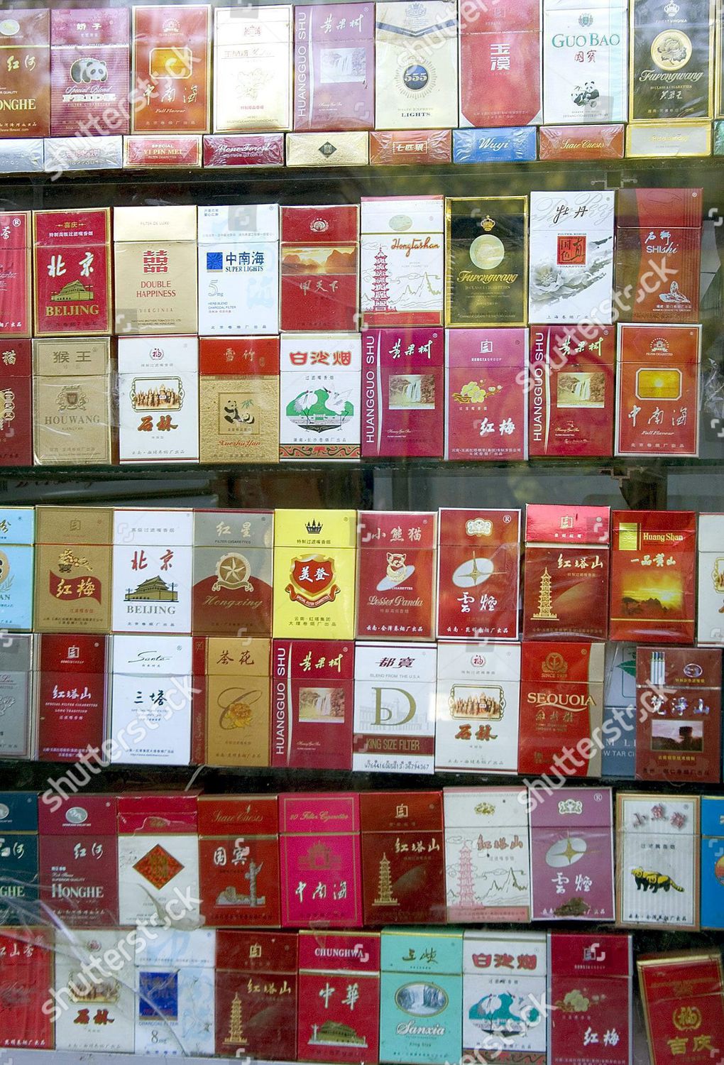 Hundreds Brands Cigarettes On Sale Tobacconist Shop Editorial Stock Photo Stock Image Shutterstock