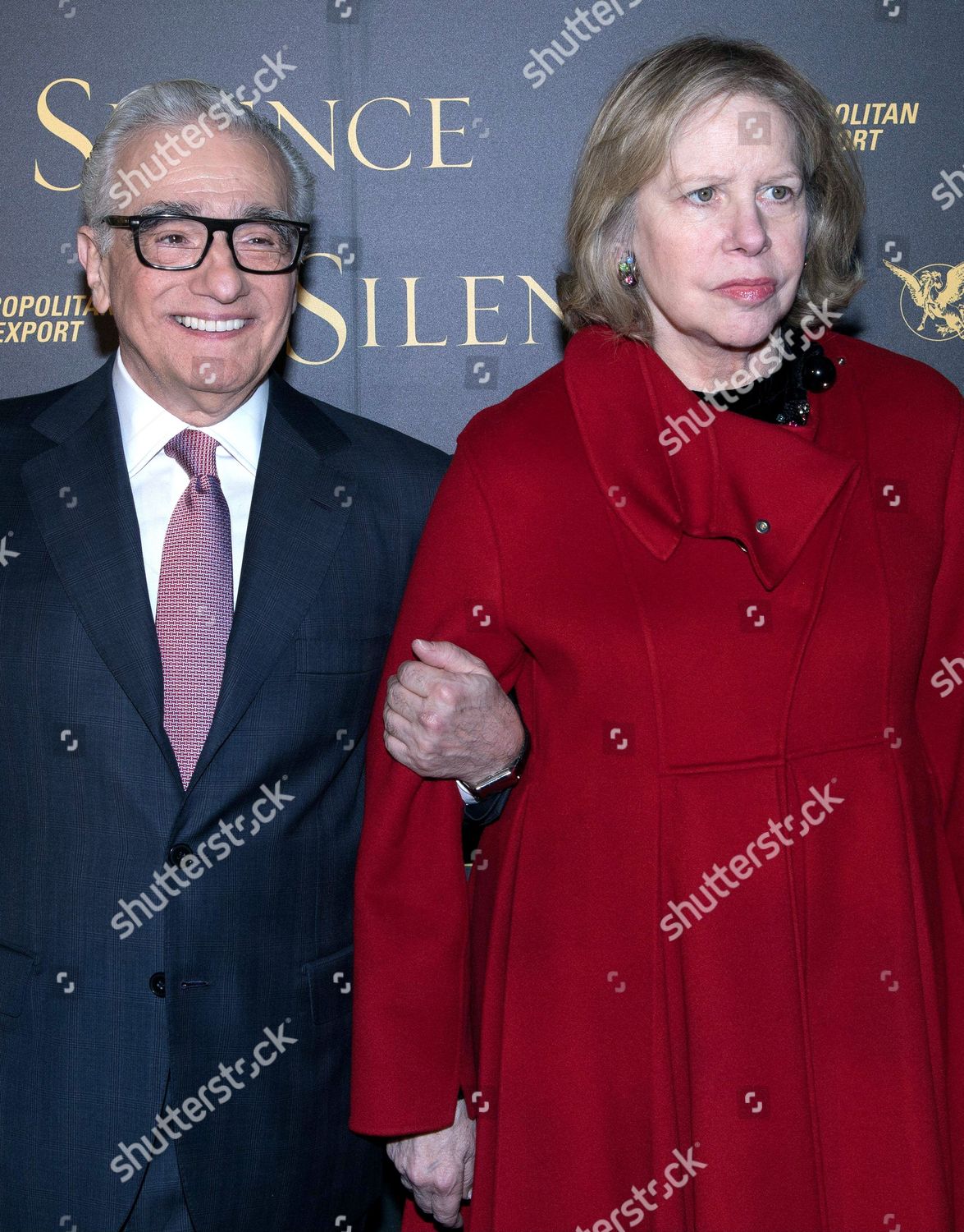 Director Martin Scorsese His Wife Helen Editorial Stock Photo Stock
