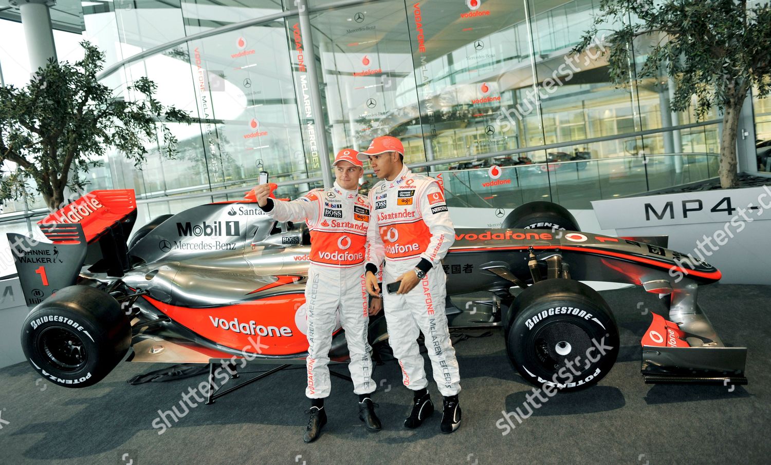 British Formula One World Champion Driver Lewis Editorial Stock