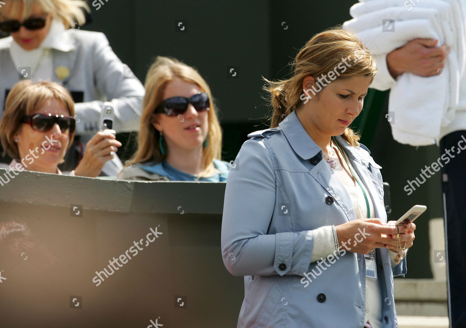 Mirka Vavrinec Girlfriend Swiss Roger Federer Editorial Stock Photo ...