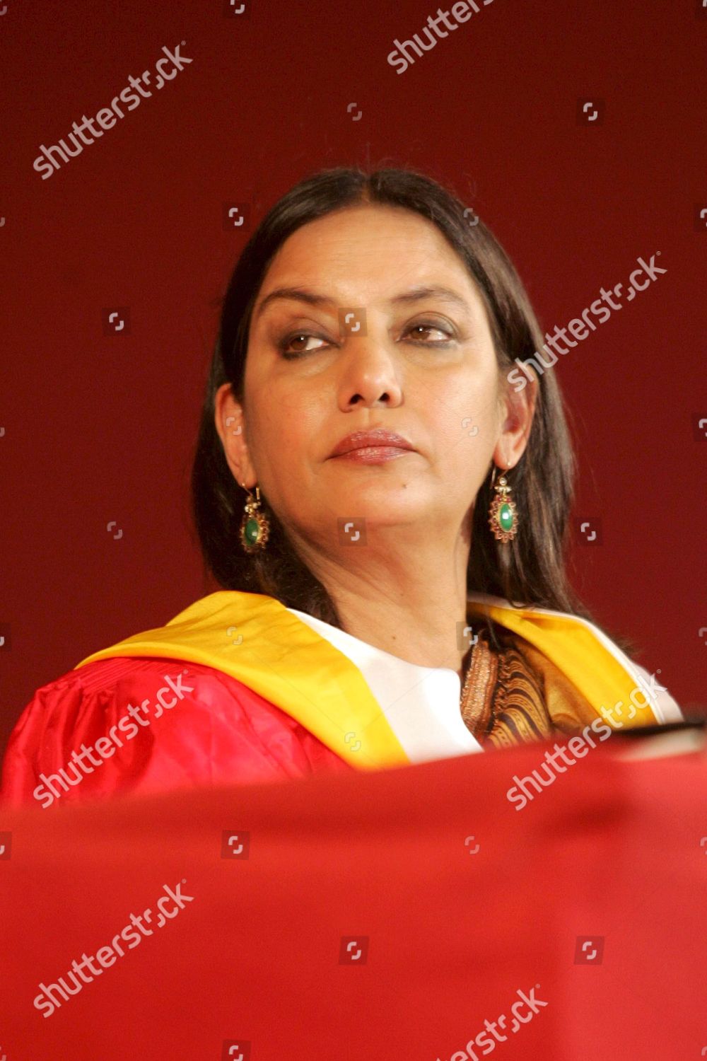 Indian Bollywood Actress Shabana Azmi Annual Editorial Stock Photo ...