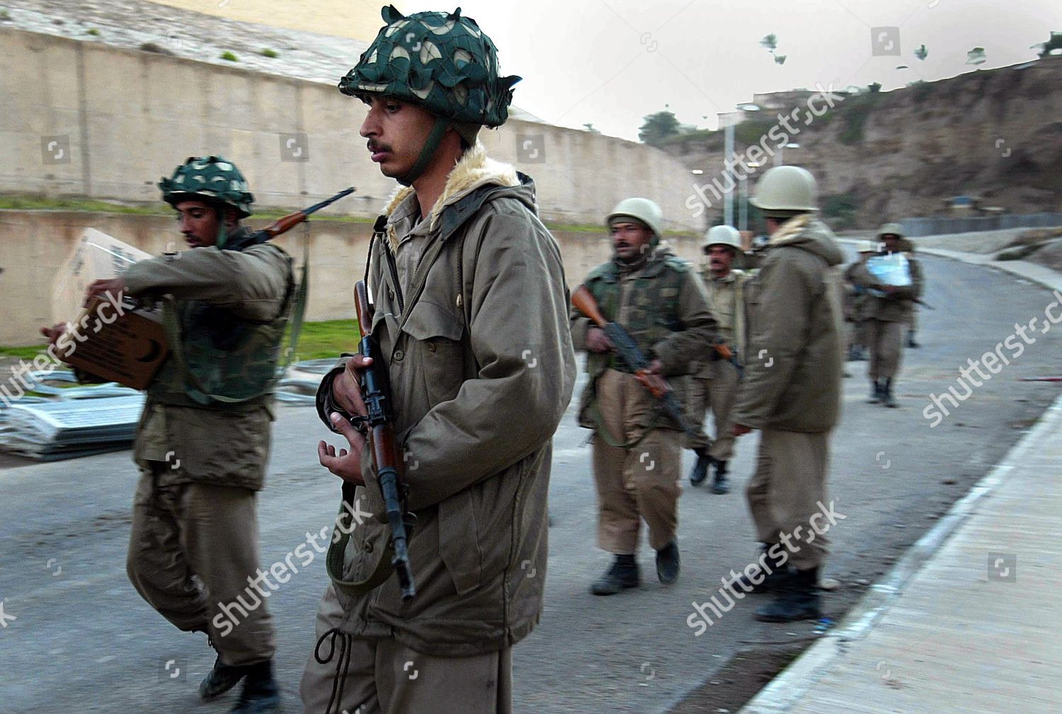 Members Iraqi Civil Defence Corps Icdc Editorial Stock Photo - Stock ...