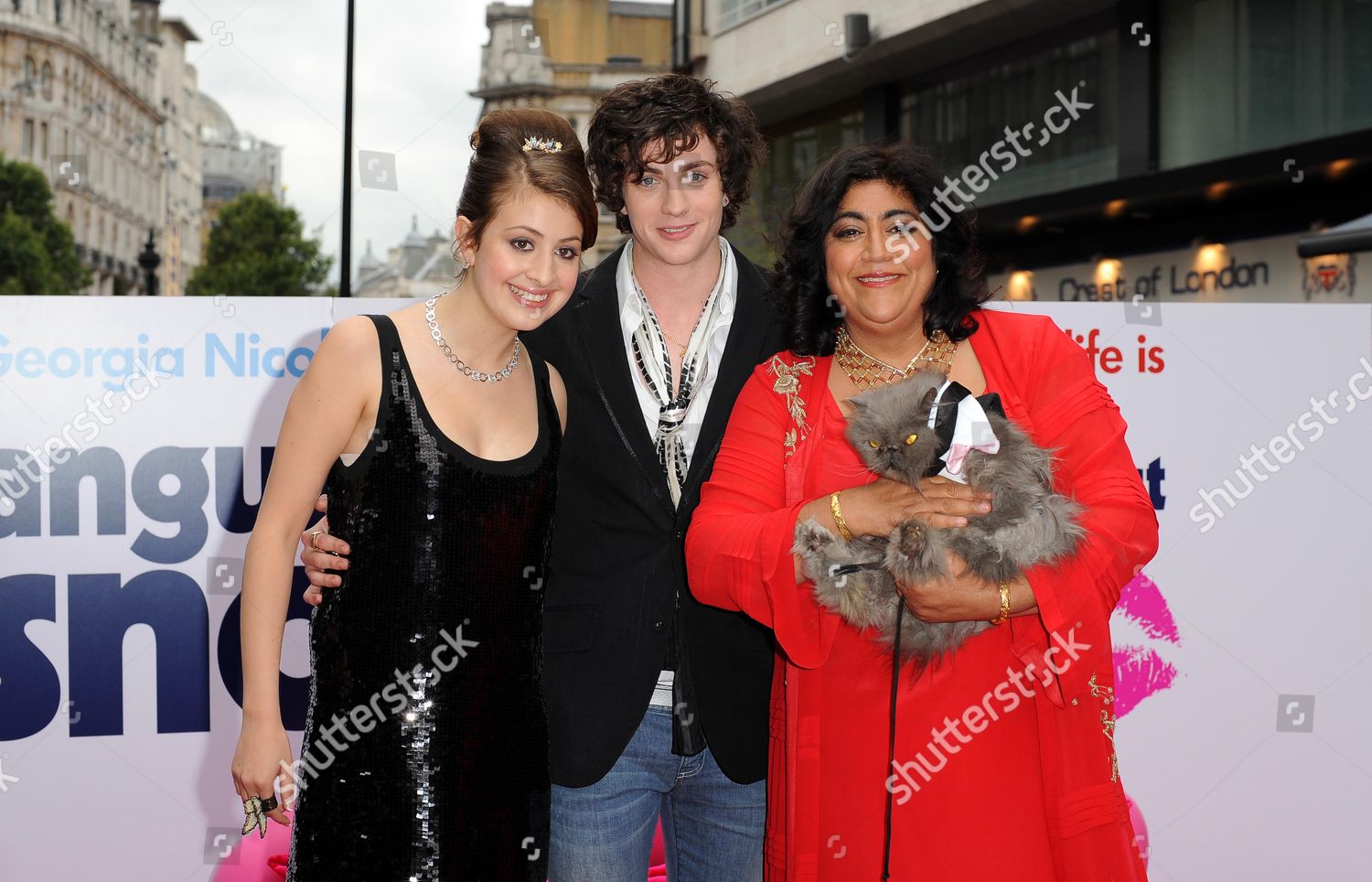 Georgia Groome Aaron Johnson Gurinder Chadha Editorial Stock Photo