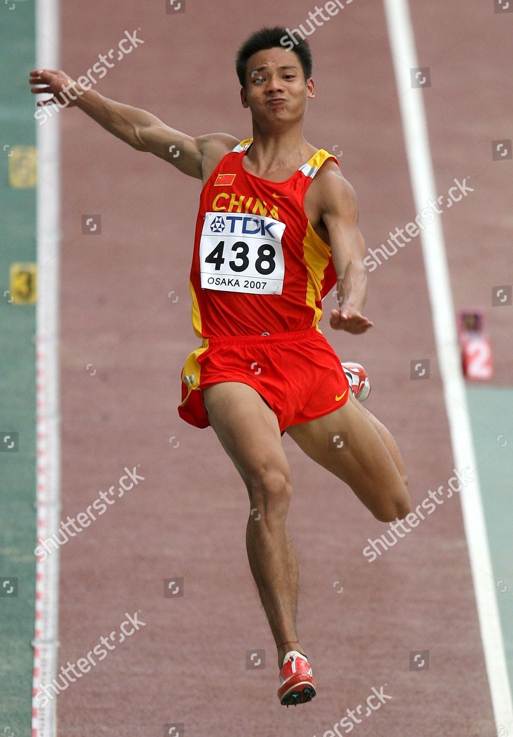 Runrun Li China Competes Long Jump Editorial Stock Photo Stock Image