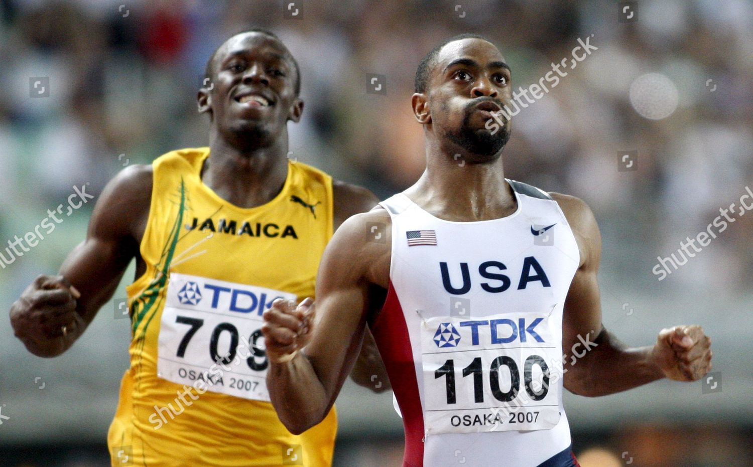 Tyson Gay Usa Wins 200m Final: редакционная стоковая фотография — стоковое  изображение | Shutterstock