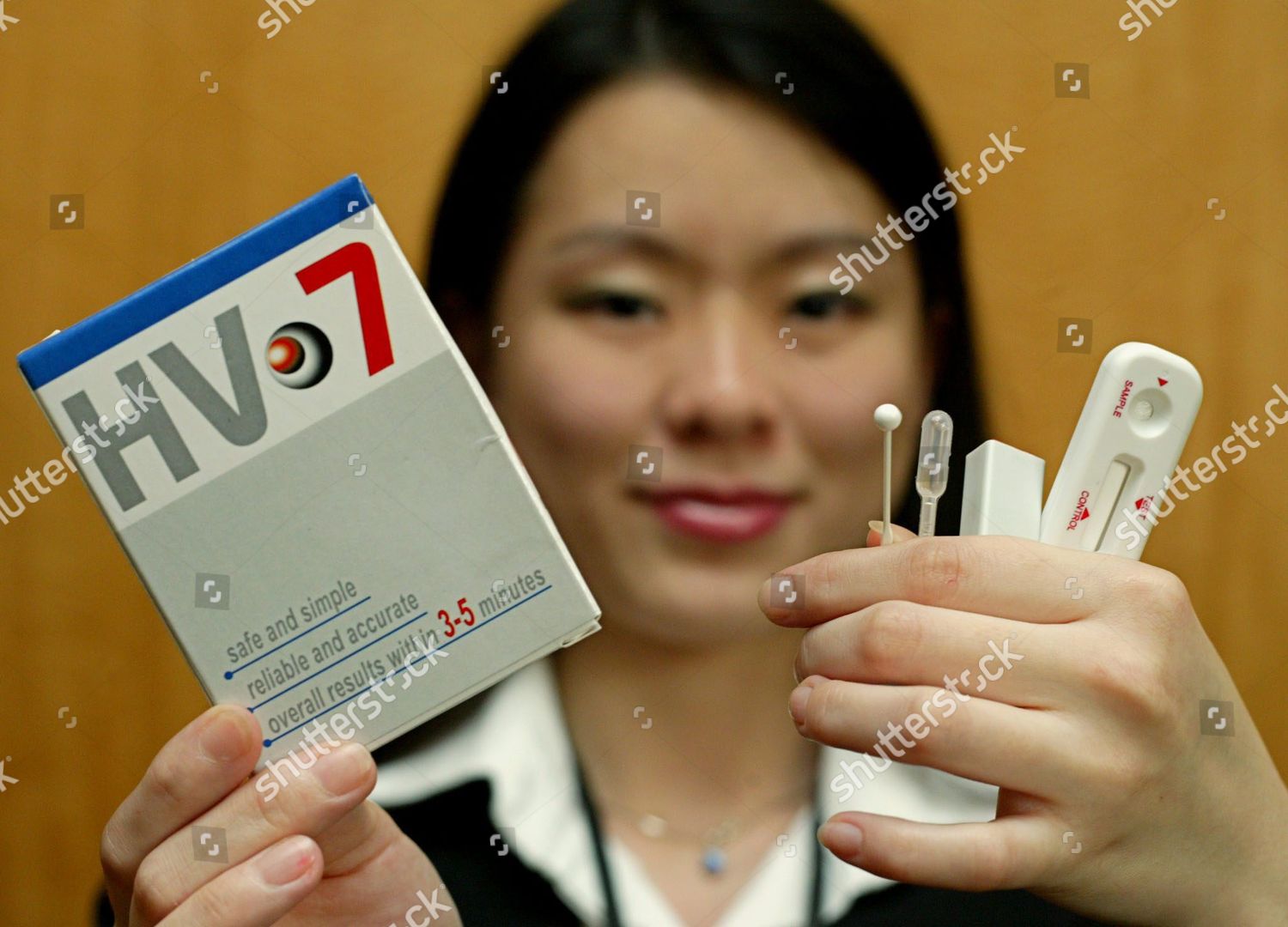 Model Showing New Hv7 Rapid Test Kit Editorial Stock Photo Stock Image Shutterstock