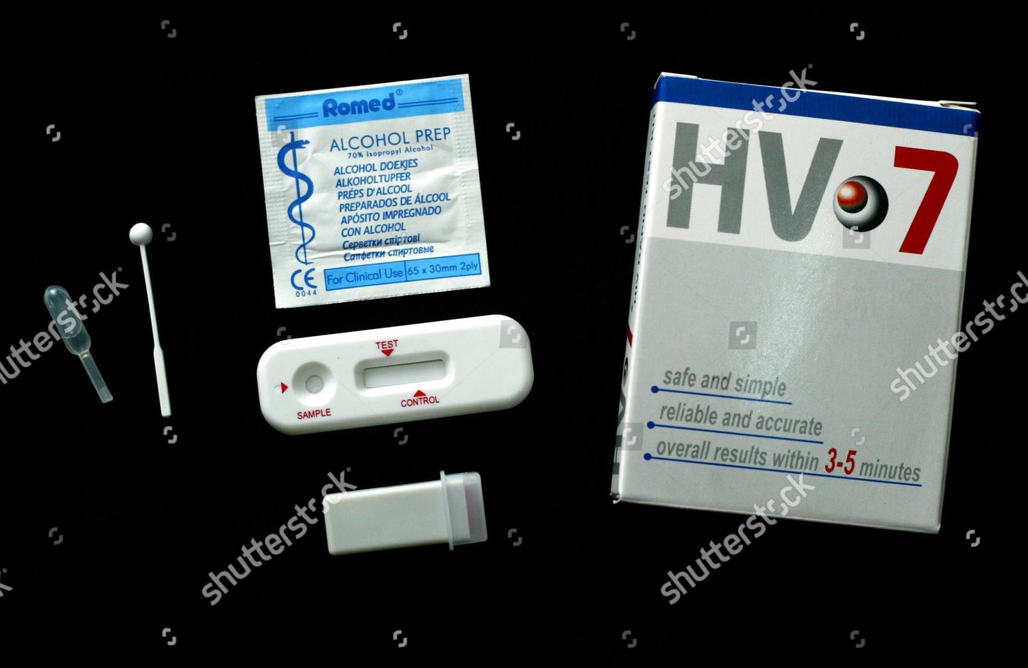 Picture Showing New Hv7 Rapid Test Kit Editorial Stock Photo Stock Image Shutterstock