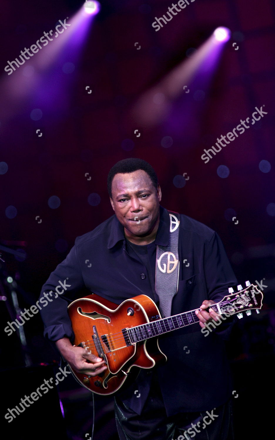 Us Singer George Benson Performs During Editorial Stock Photo - Stock