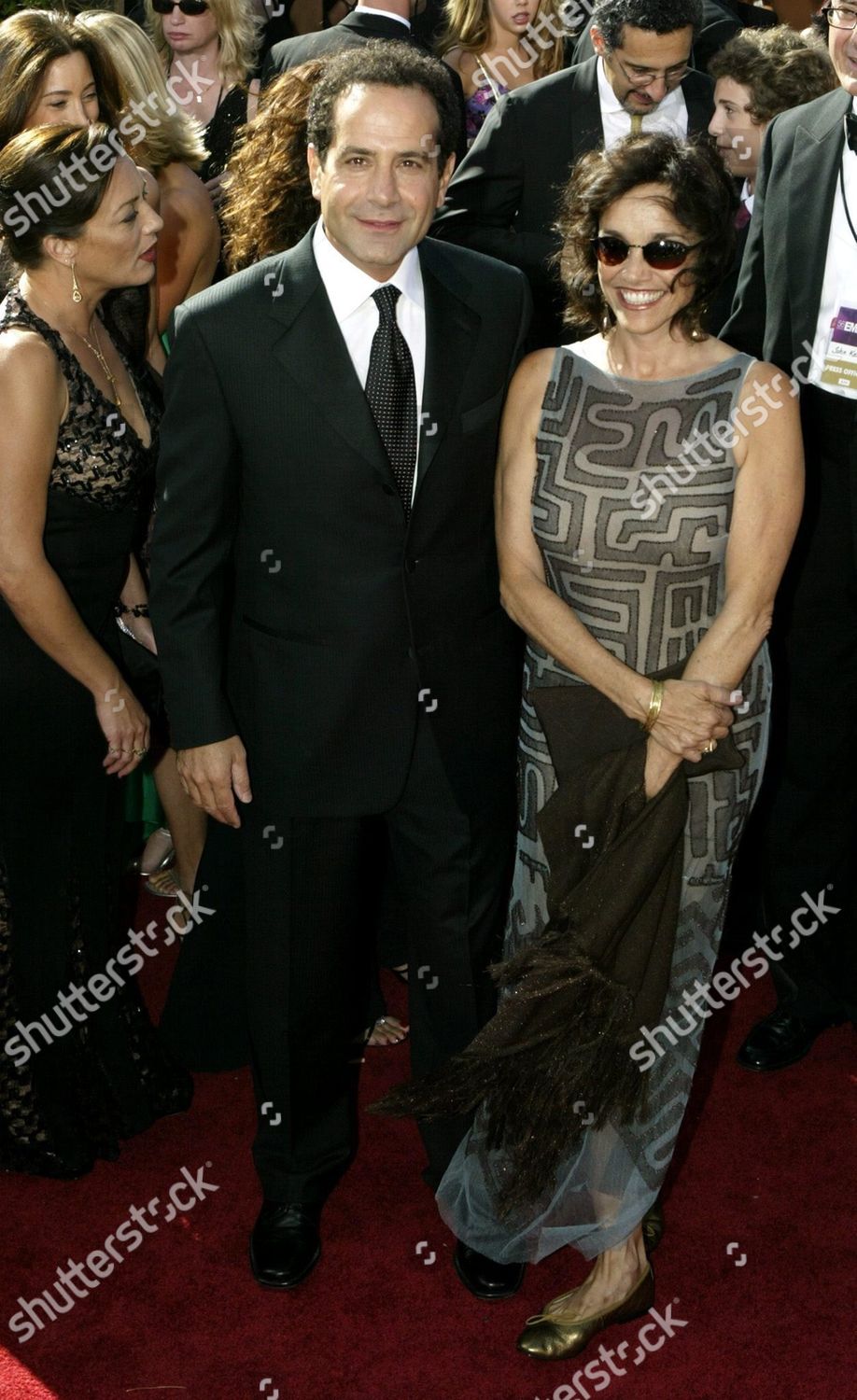 Actor Tony Shalhoub Monk His Wife Editorial Stock Photo - Stock Image