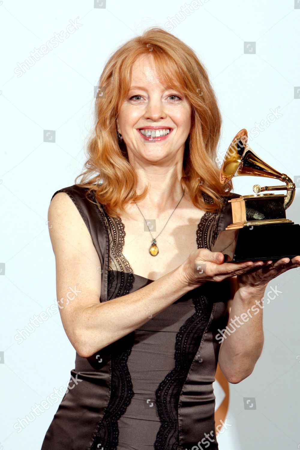 Us Musician Composer Maria Schneider Holds Editorial Stock Photo ...