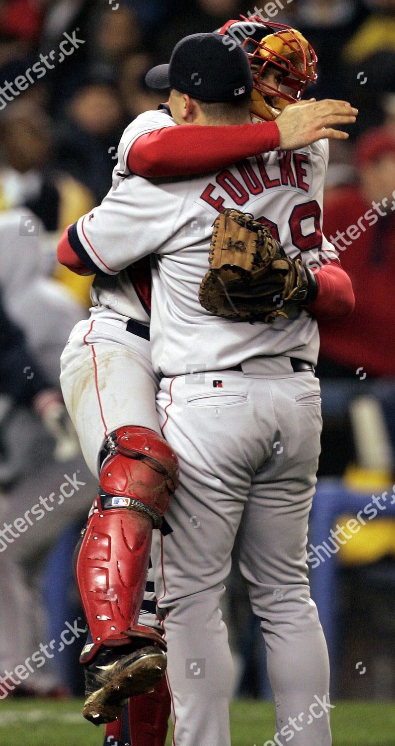 Boston Red Sox Catcher Jason Varitek Editorial Stock Photo - Stock Image