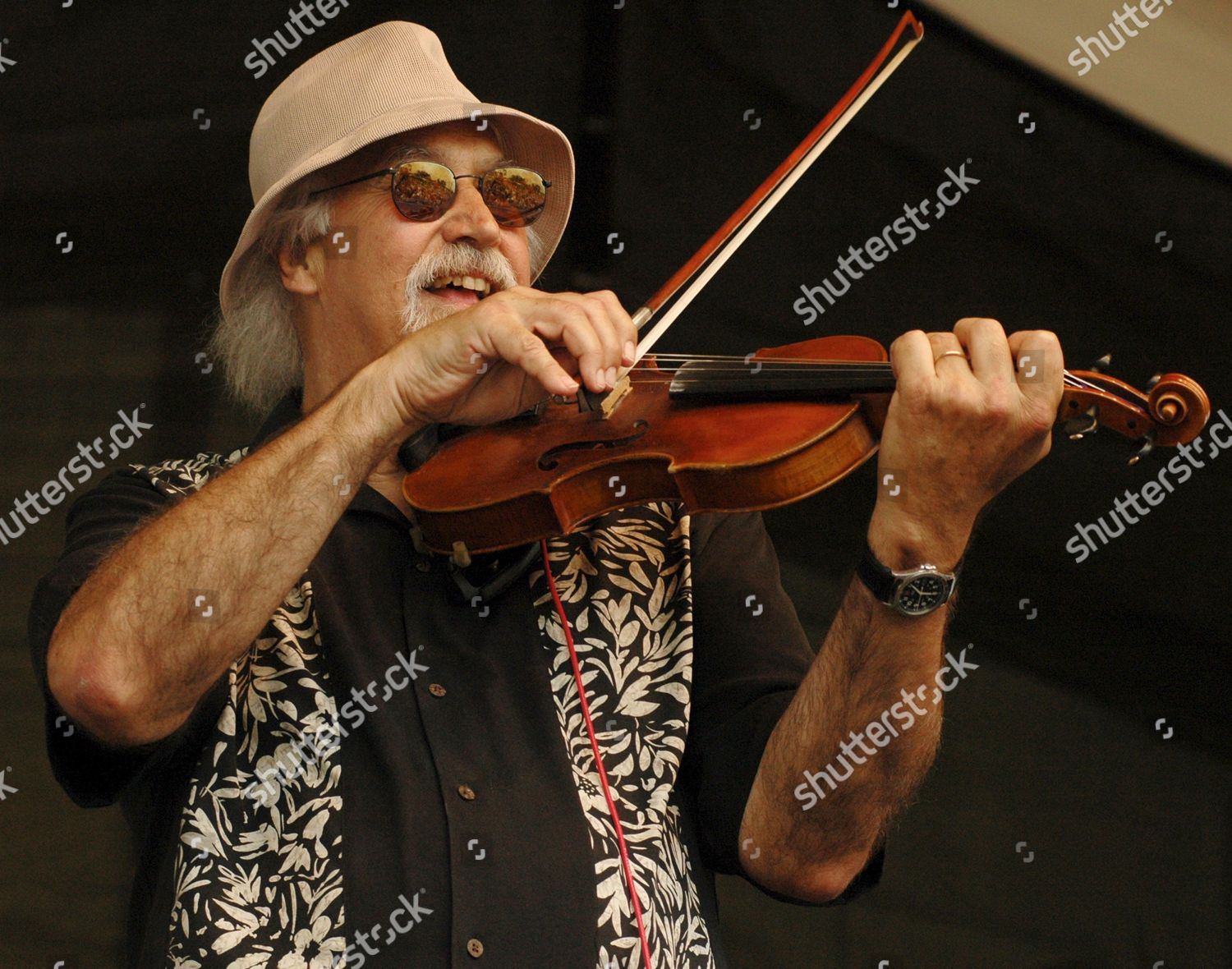 Michael Doucet Performs Beausoleil 37th Annual Editorial Stock Photo
