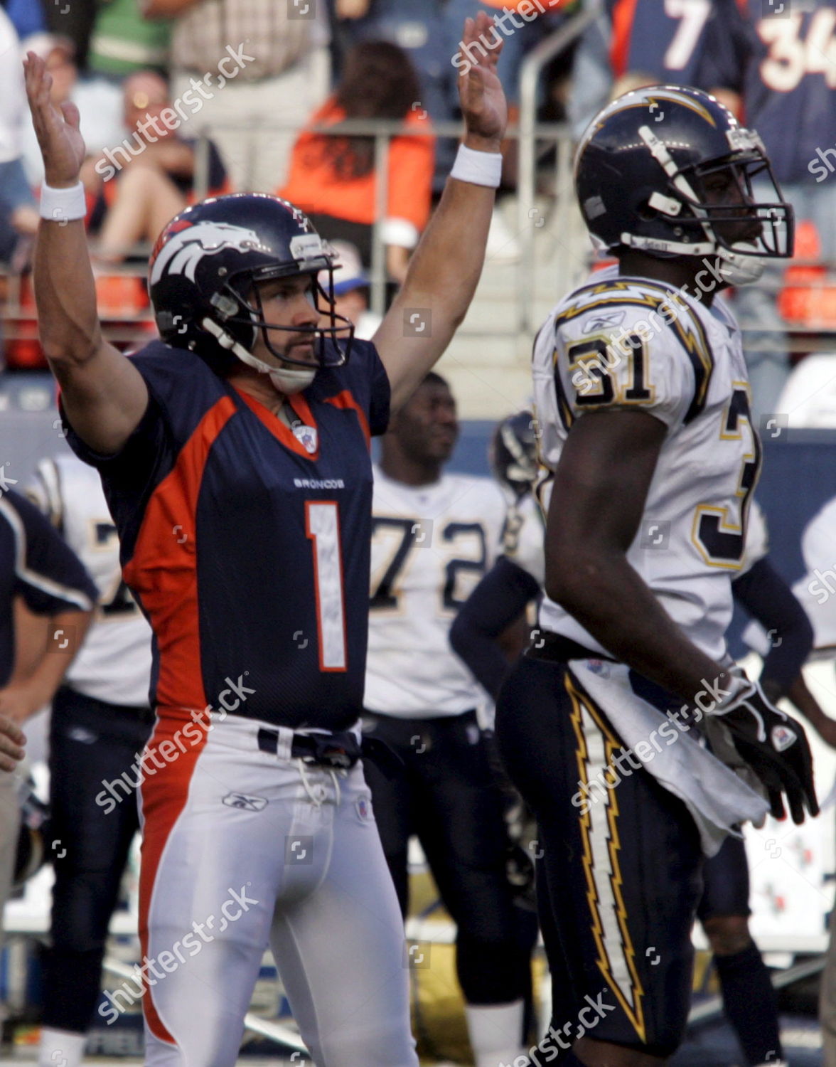 Denver Broncos Field Goal Kicker Jason Editorial Stock Photo Stock