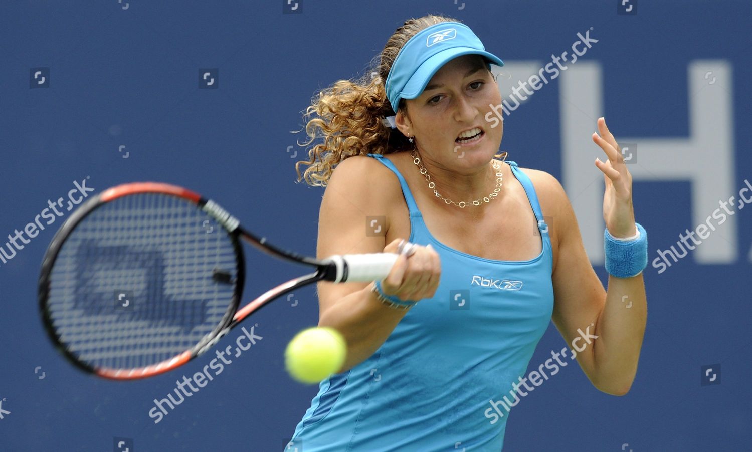 Shahar Peer Israel Hits Forehand Return Editorial Stock Photo - Stock