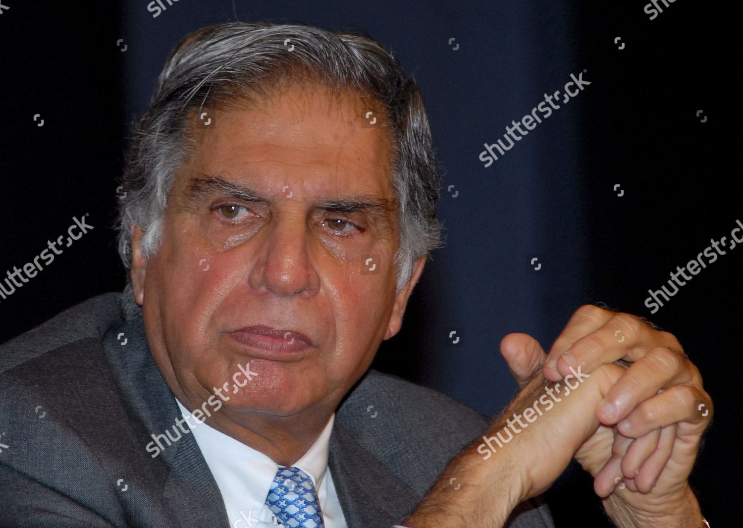 Ratan Tata Chairman Tata Group Looks Editorial Stock Photo - Stock ...