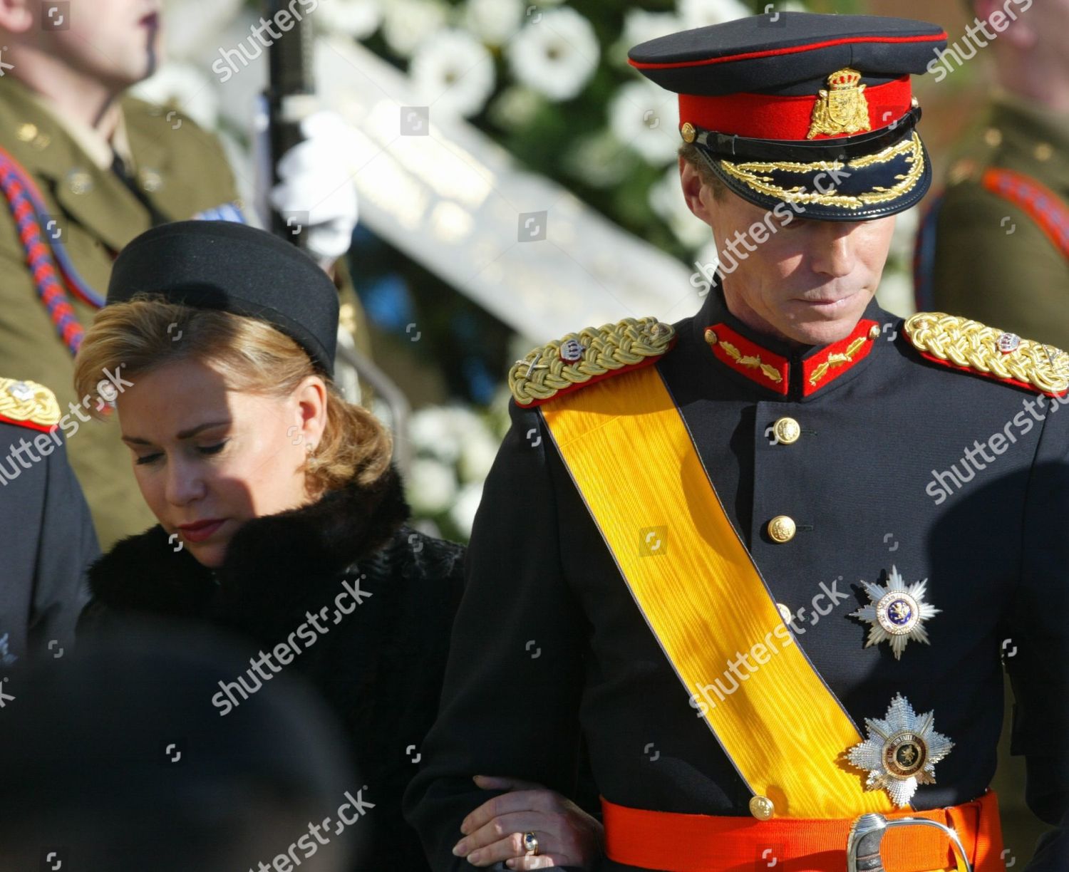 Luxembourgs Grand Duke Henri His Wife Editorial Stock Photo - Stock ...