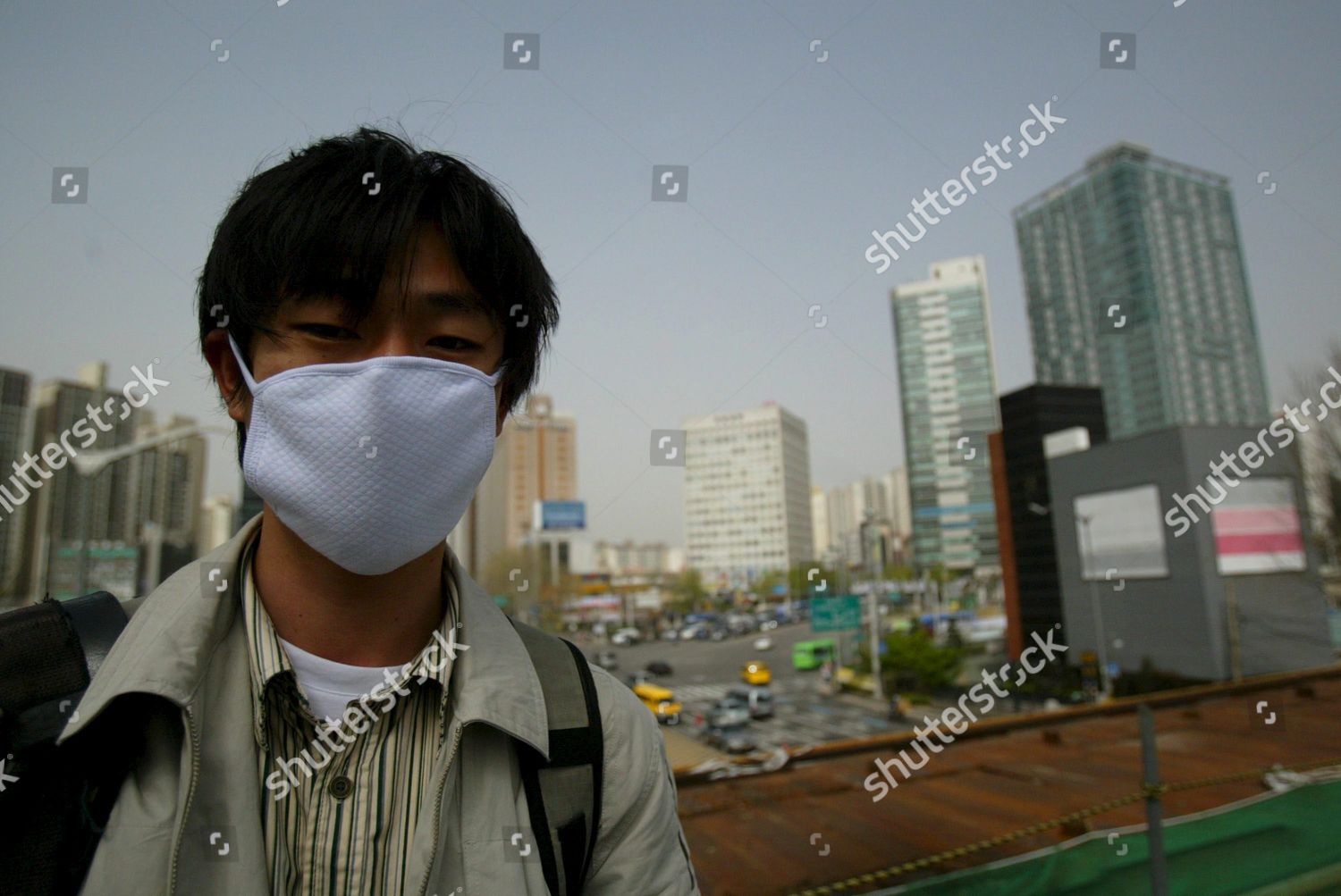 Download South Korean Man Wears Mask Protect Himself Editorial Stock Photo Stock Image Shutterstock PSD Mockup Templates