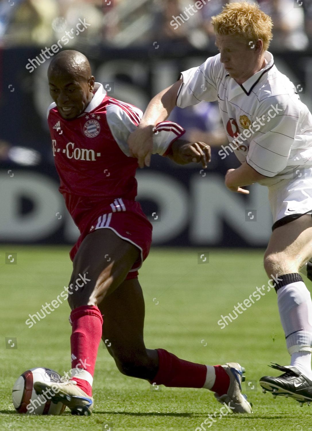 Bayern Munich Midfielder Ze Roberto L Editorial Stock Photo - Stock Image