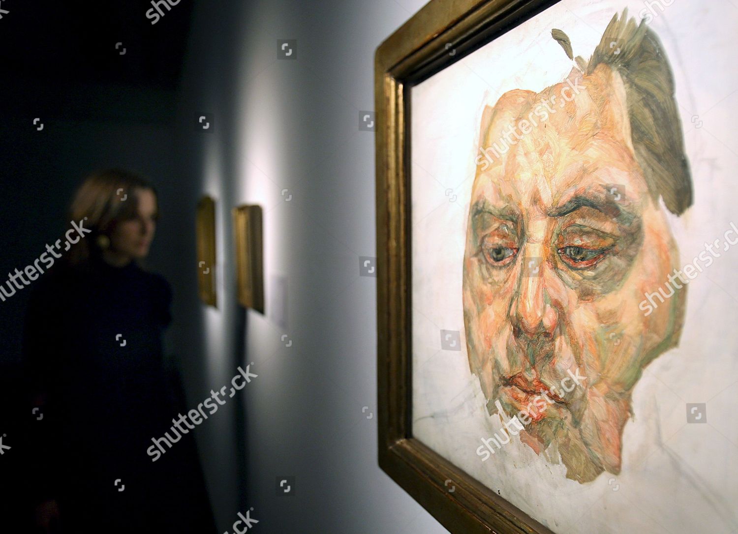 Lucian Freuds Portrait Francis Bacon 1982 Editorial Stock Photo Stock Image Shutterstock
