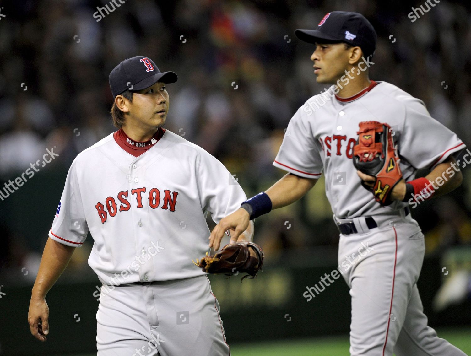 Boston Red Sox Pitcher Daisuke Matsuzaka Editorial Stock Photo