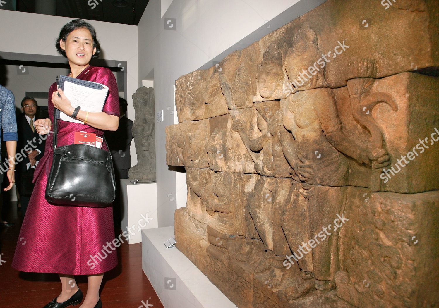 Thailands Princess Maha Chakri Sirindhorn Walks Editorial Stock Photo