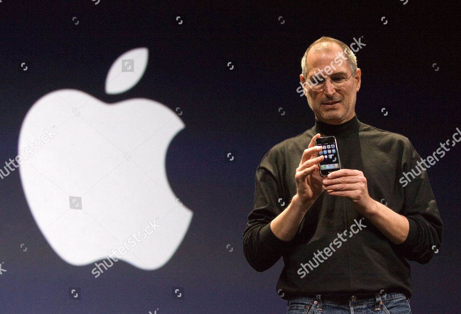 Apple Inc Ceo Cofounder Steve Jobs Editorial Stock Photo Stock Image
