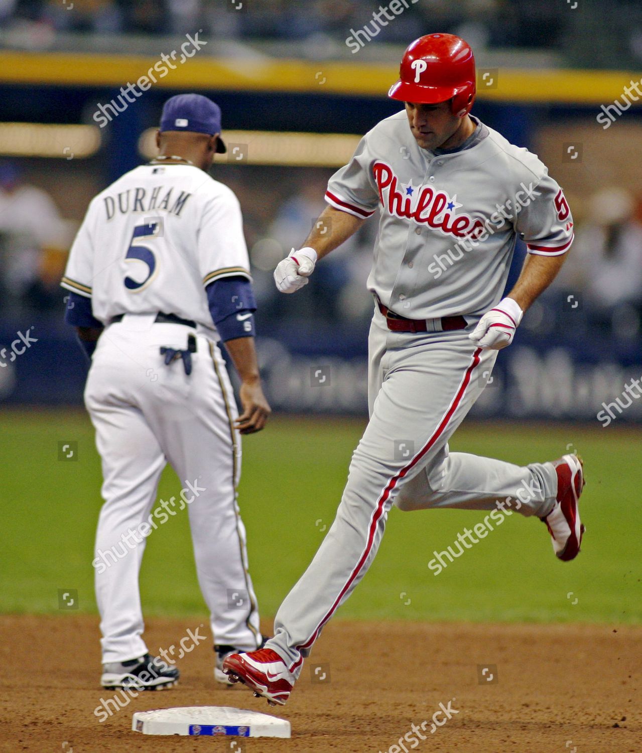 Pat Burrell, Philadelphia Phillies, Signed 8x10 Photograph