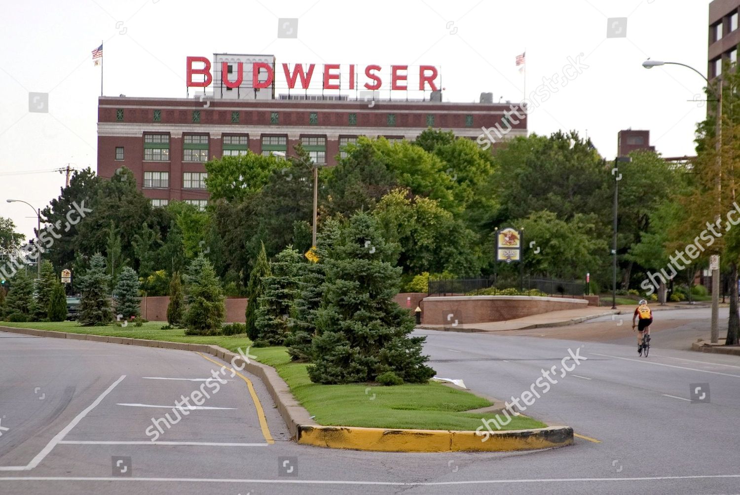 Anheuserbusch Budweiser Brewery St Louis Missouri Editorial Stock Photo