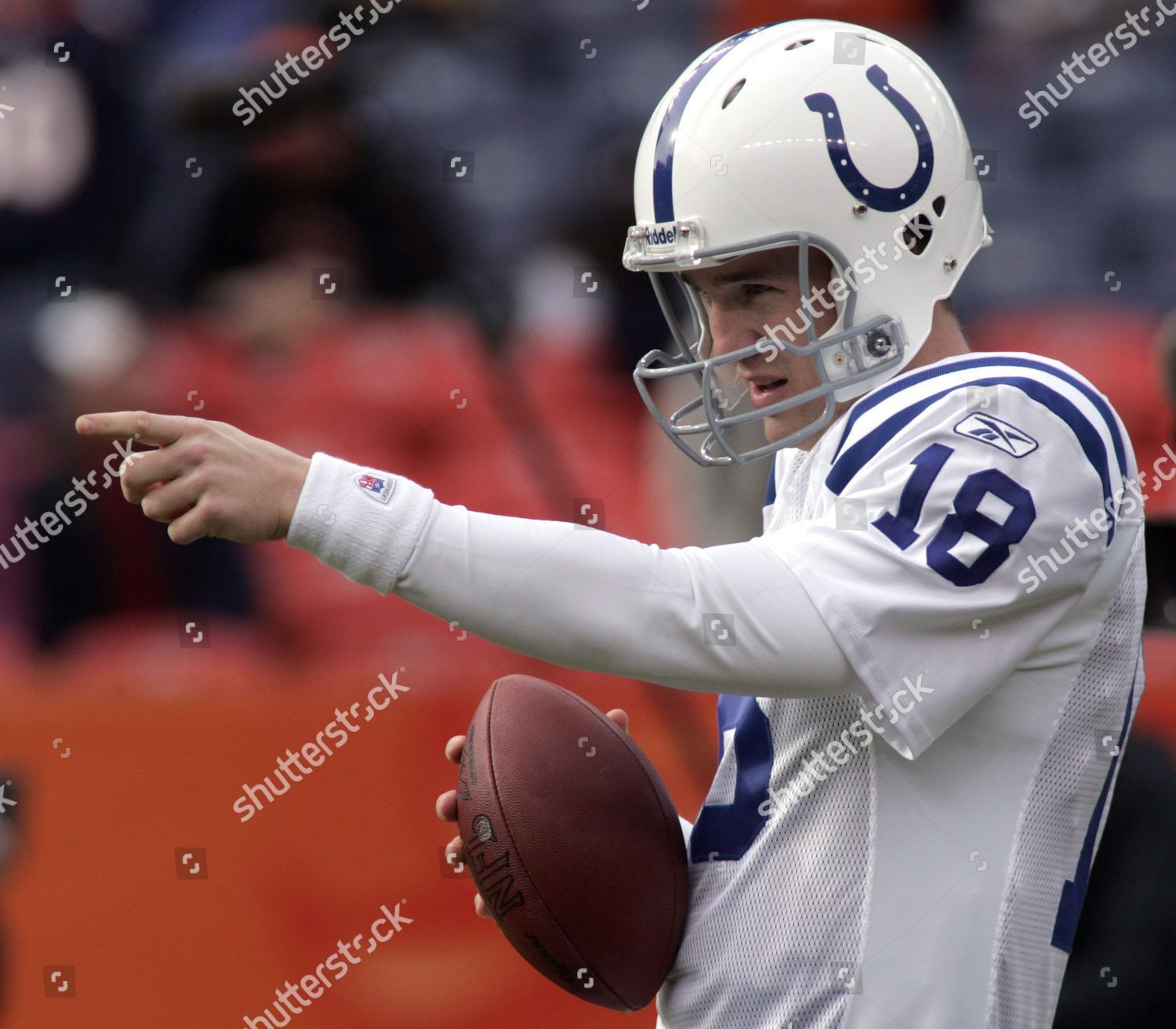 Peyton Manning Indianapolis Colts Editorial Stock Image - Image of