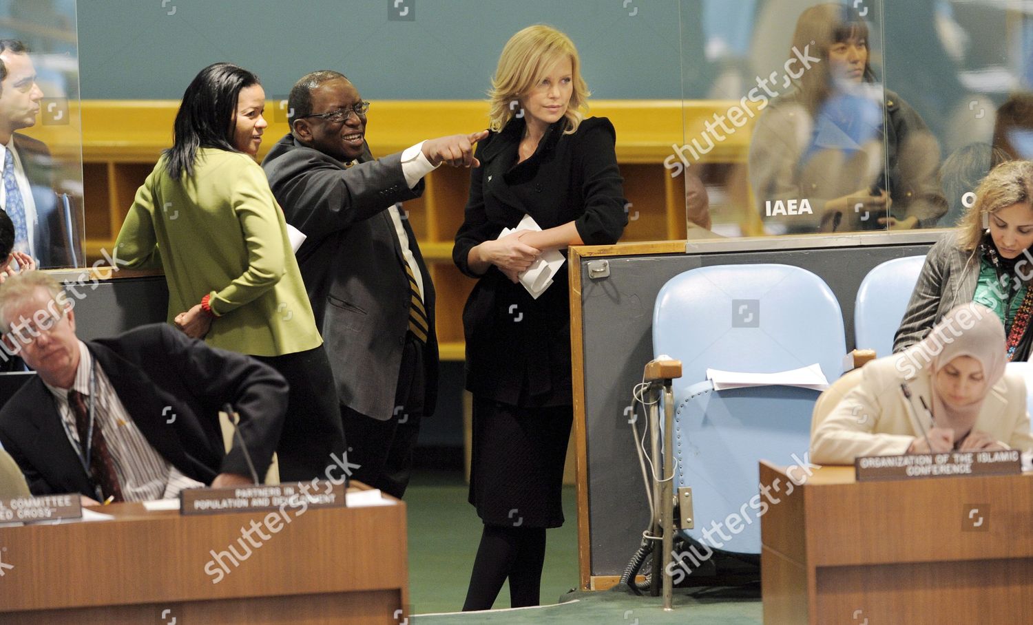 Actress Charlize Theron C South Africa Editorial Stock Photo - Stock ...