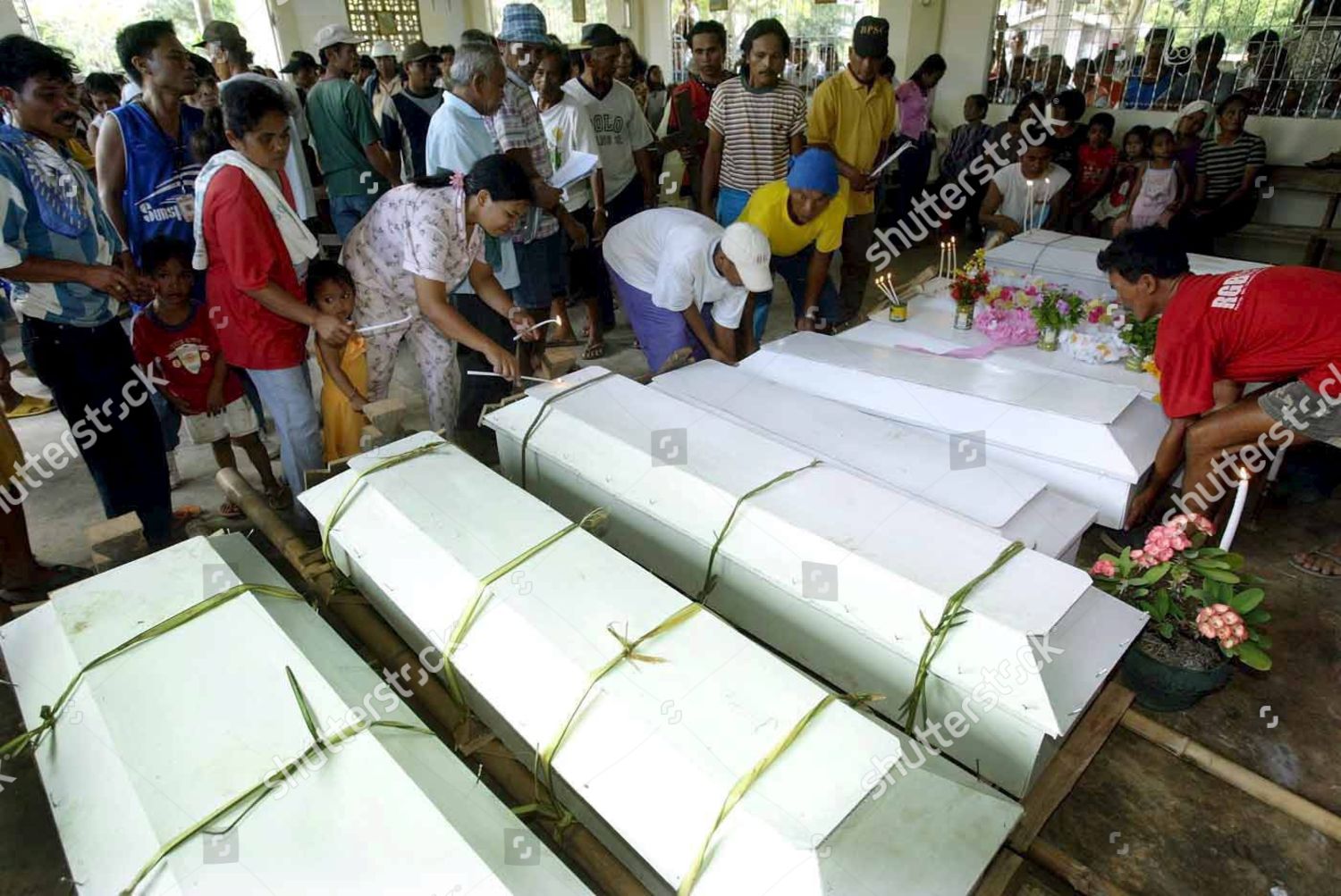 Coffins Filipino Children Who Died Due Editorial Stock Photo - Stock ...