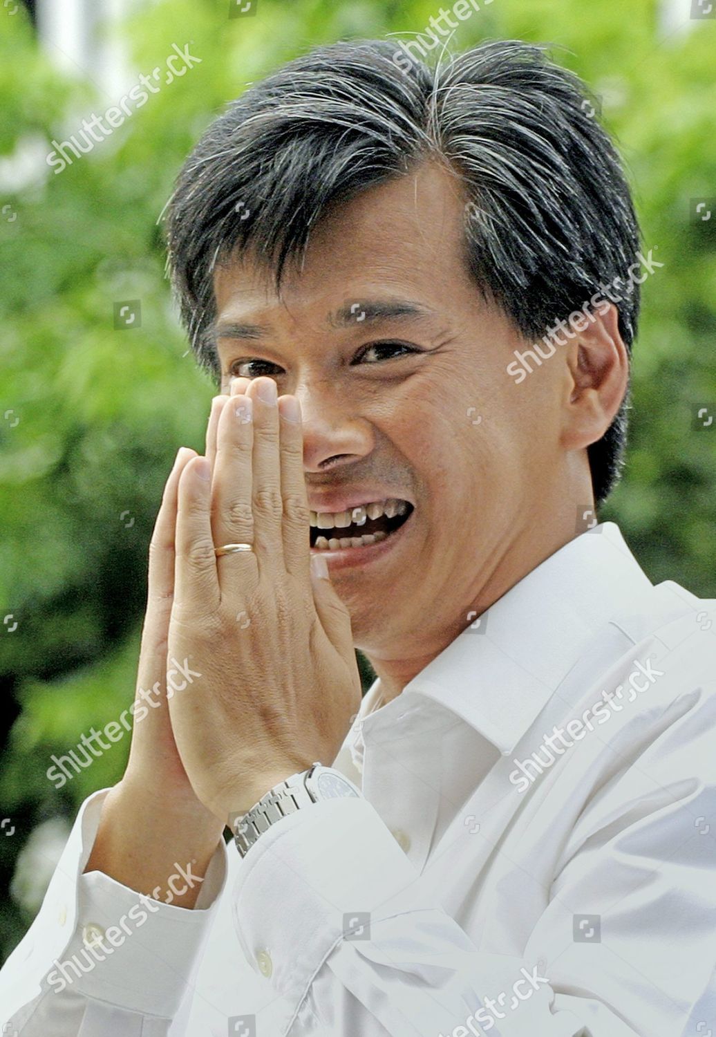 Newly Elected Bangkok Governor Apirak Kosayodhin Editorial Stock Photo