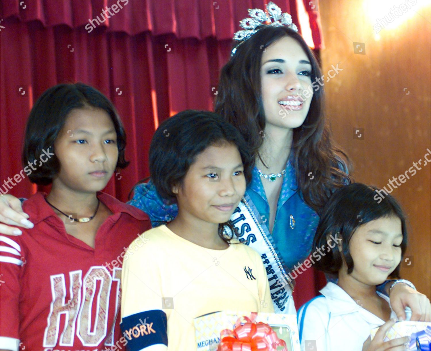 Amelia Vega Miss Universe 2003 Poses Editorial Stock Photo - Stock