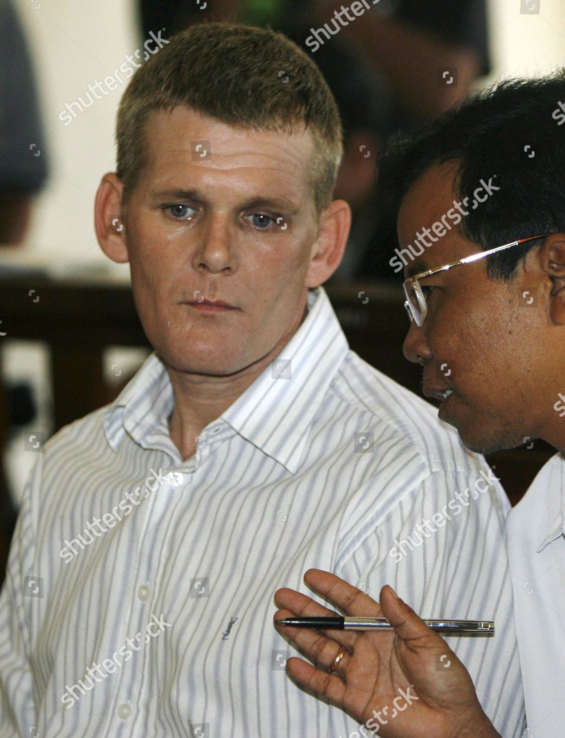 British Ronnie Ramsay C Listens His Editorial Stock Photo Stock Image