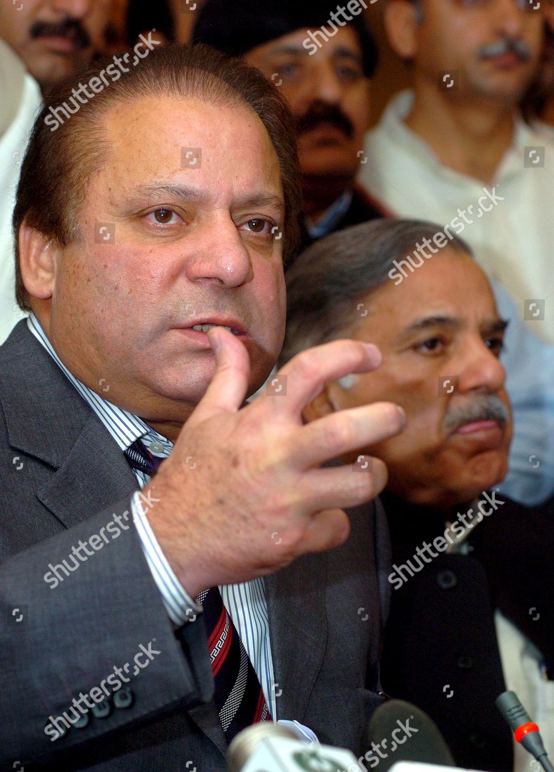 Nawaz Sharif L Pakistans Former Prime Editorial Stock Photo Stock