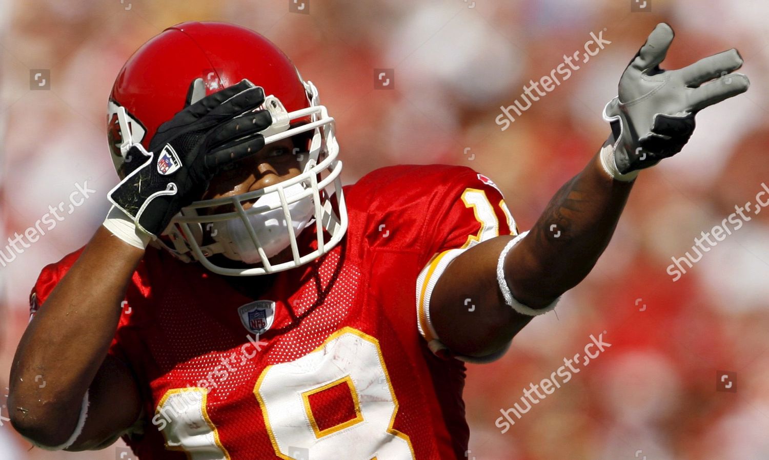 Kansas City Chiefs Player Samie Parker Editorial Stock Photo Stock