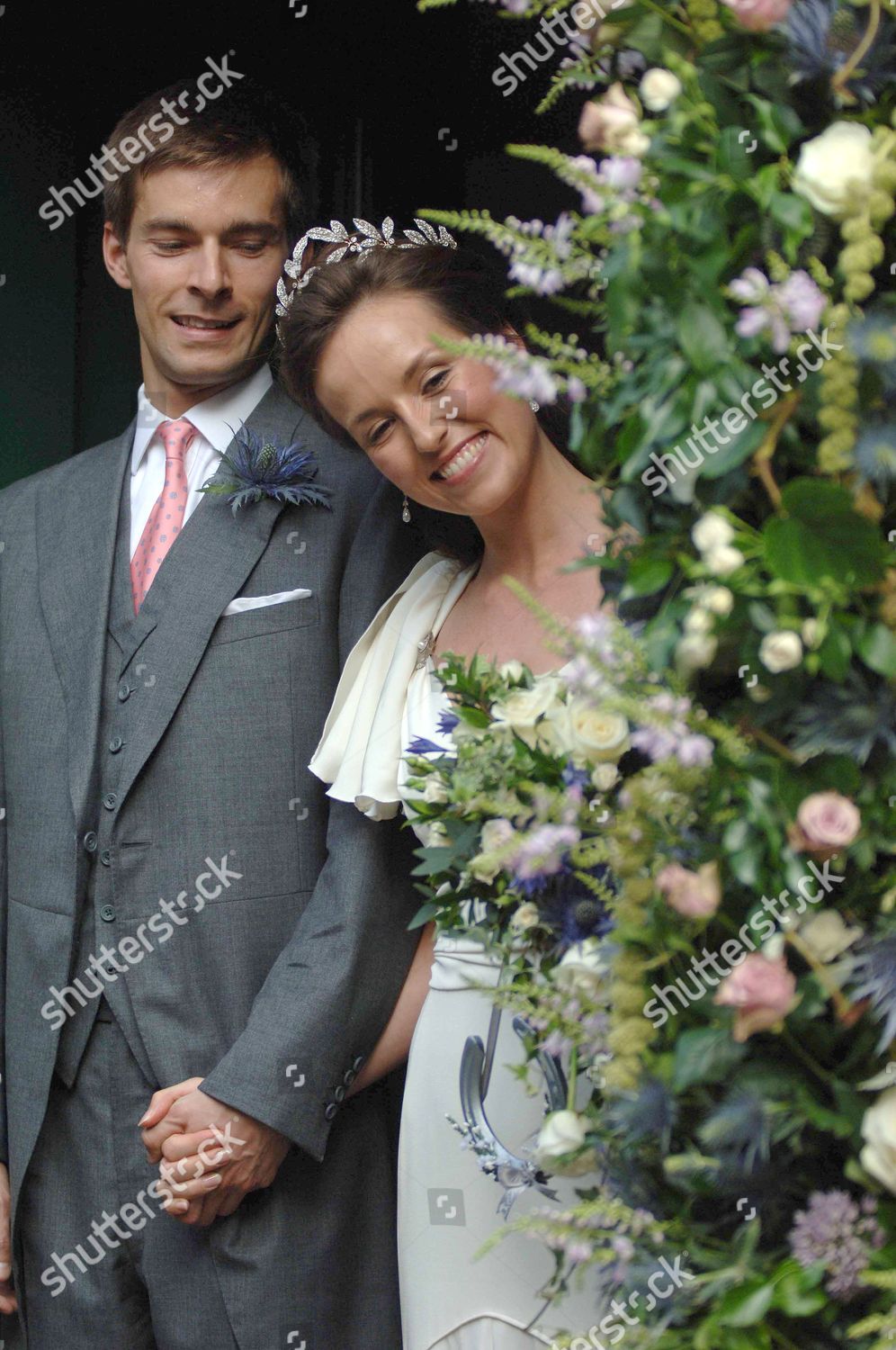 Viscount Grimston Lady Rosanagh Viola Alexandra Editorial Stock Photo