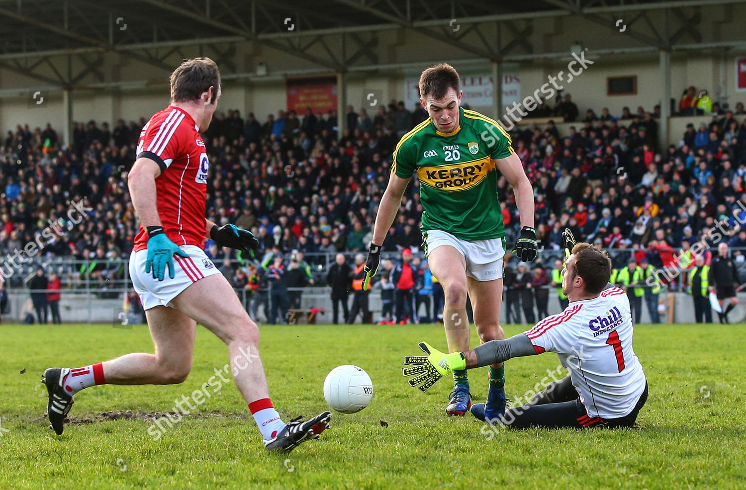 Cork Vs Kerry Cork Goalkeeper Ken Editorial Stock Photo Stock Image