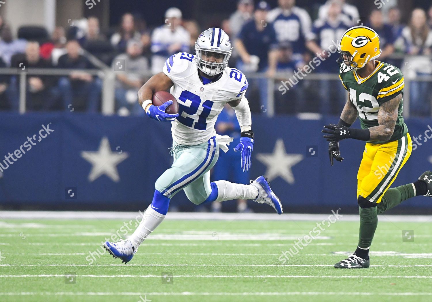 Dallas Cowboys Running Back Ezekiel Elliott Editorial Stock Photo ...