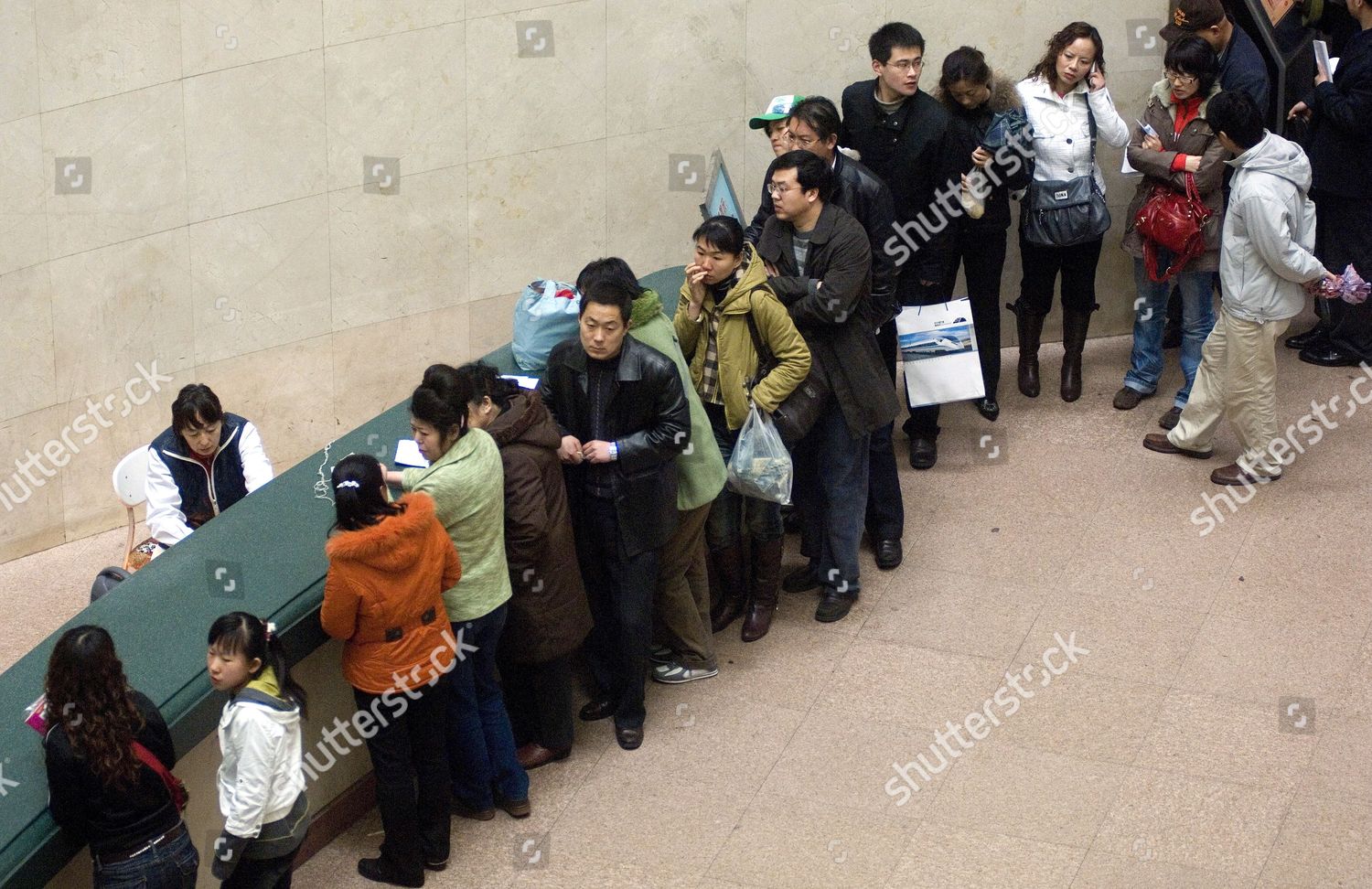 Patients Queue Register Registration Office Hospital Editorial Stock ...
