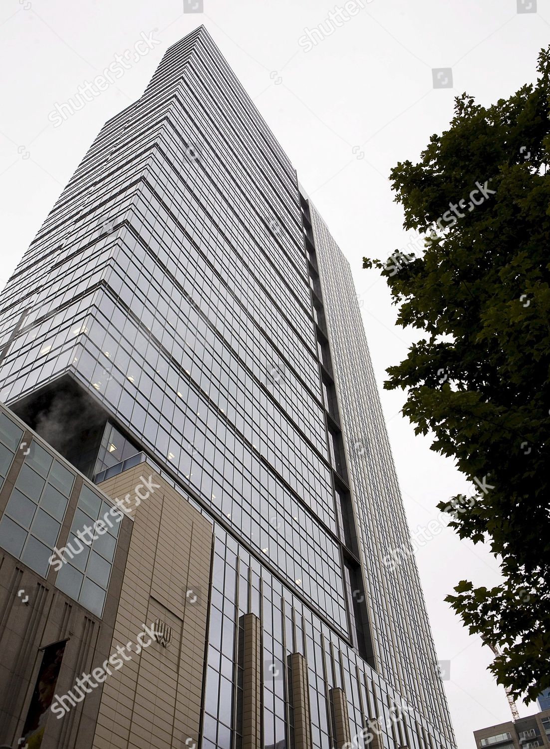 Washington Mutual Headquarters Wamu Center Loom Editorial Stock Photo