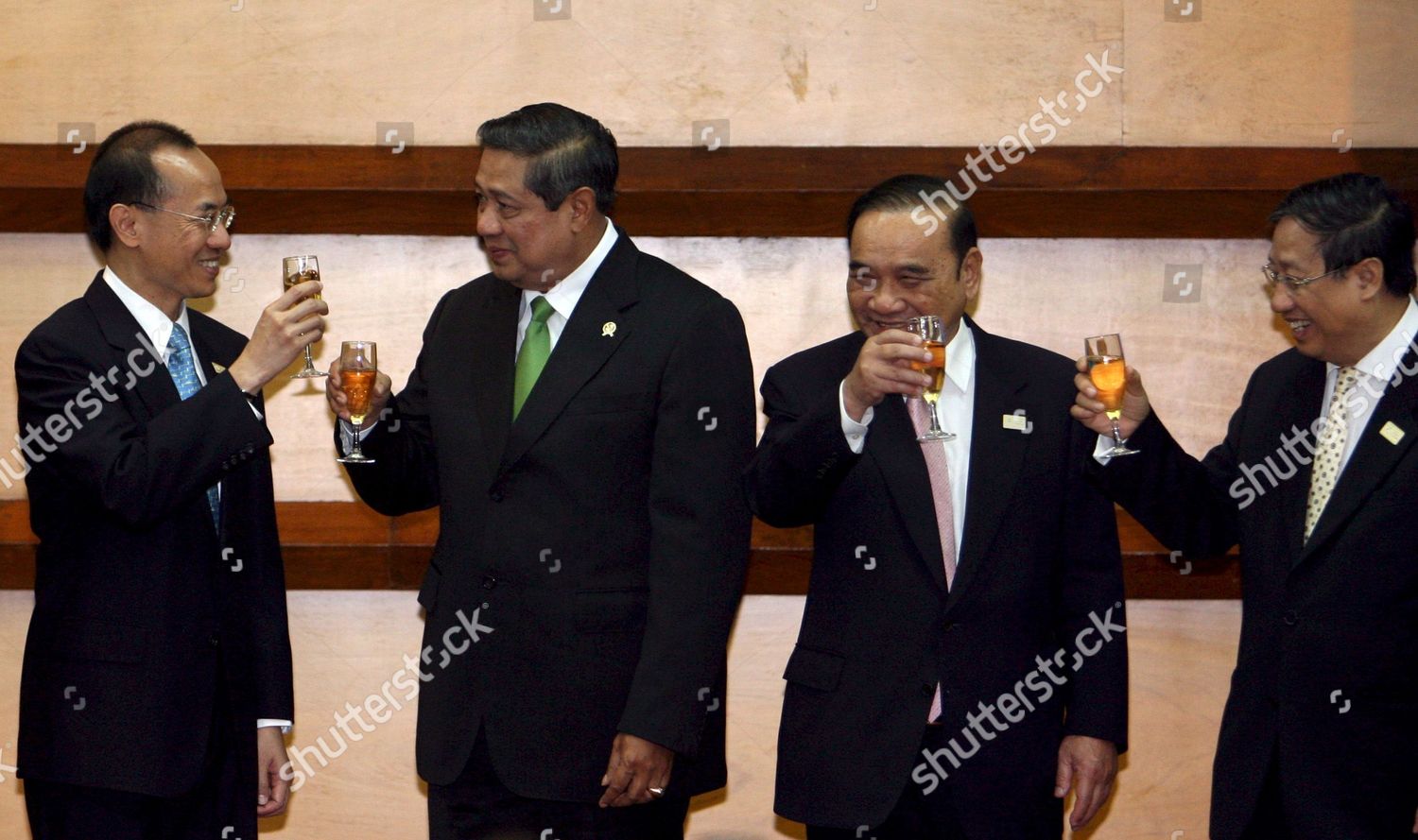 Indonesian President Susilo Bambang Yudhoyono 2r Editorial Stock Photo ...