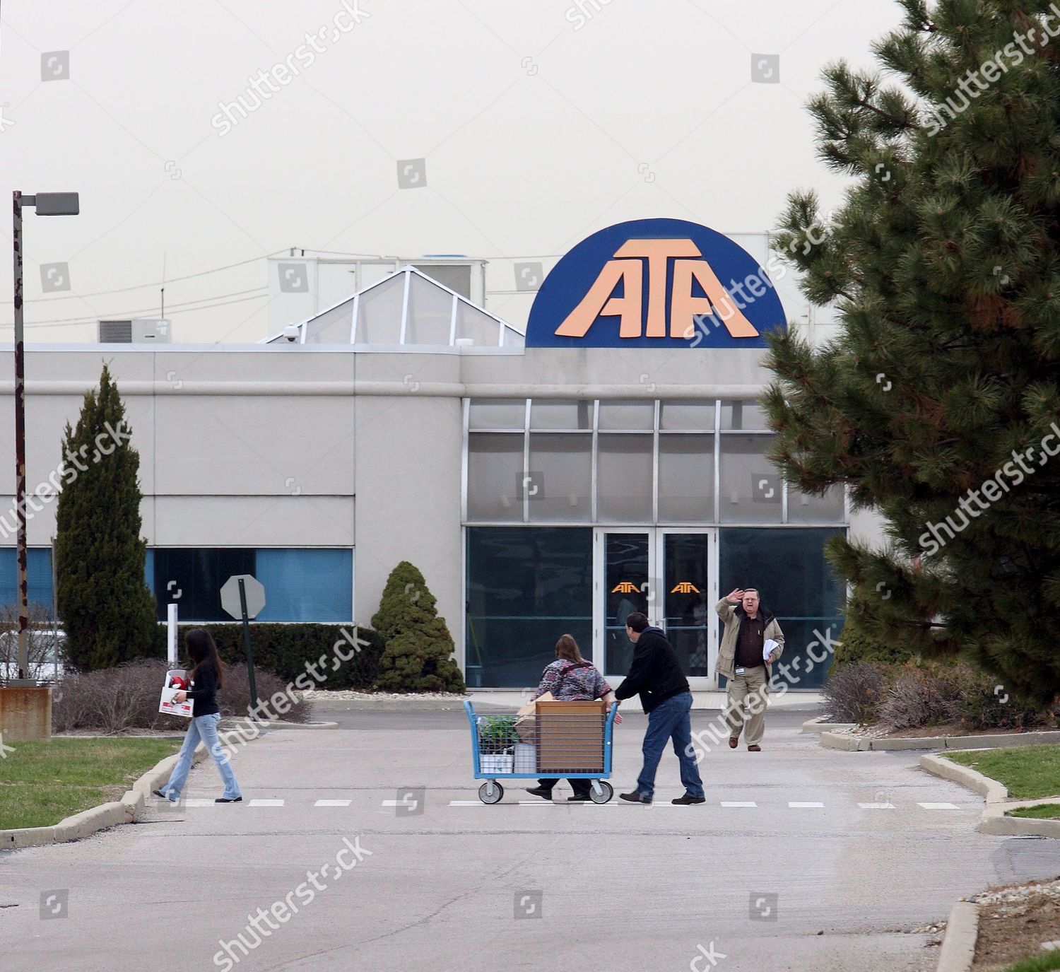Former Employees Headquarters Ata Airlines Leave Editorial Stock Photo Stock Image Shutterstock