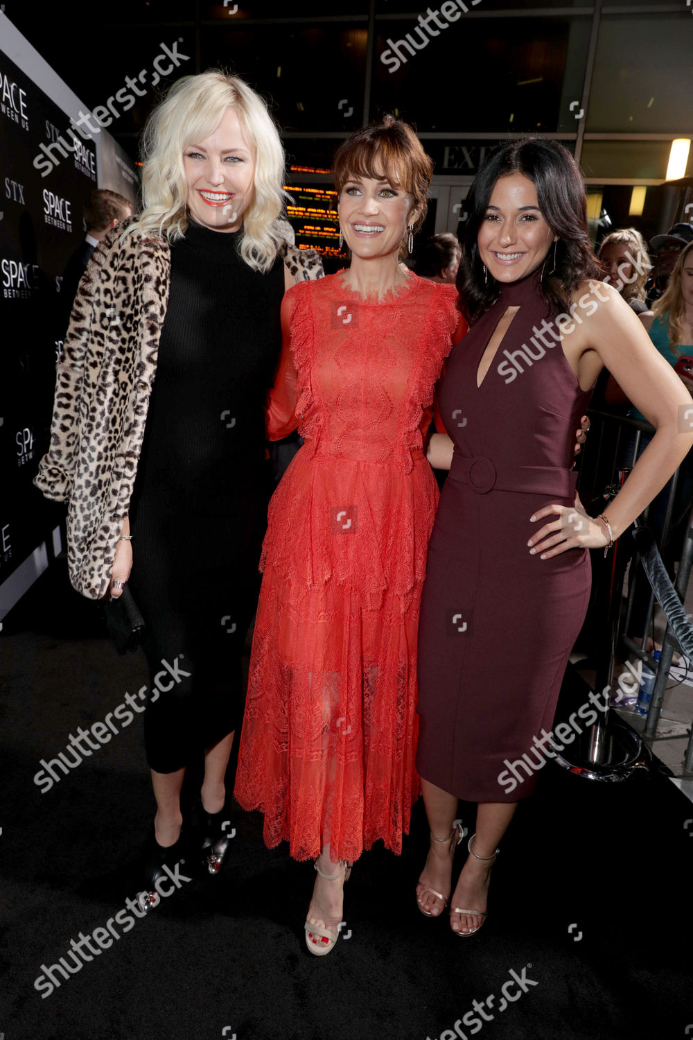 Malin Akerman Carla Gugino Emmanuelle Chriqui Editorial Stock Photo Stock Image Shutterstock