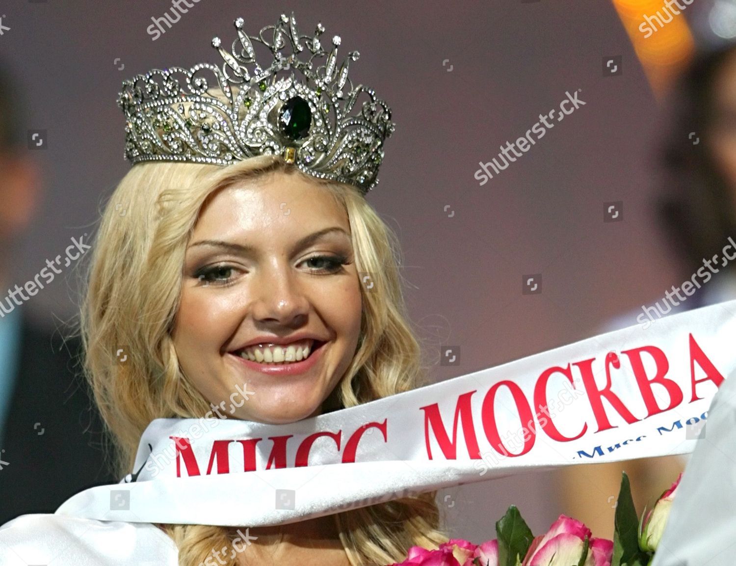 Twentythreeyearold Natalia Andreeva After She Crowned Editorial Stock ...