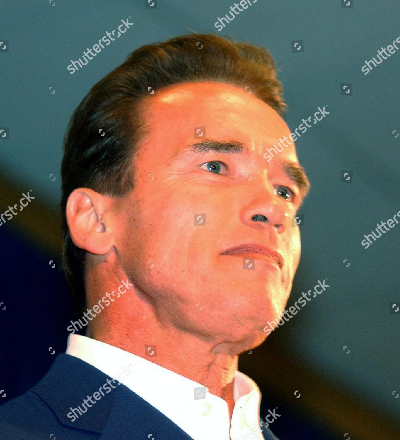 California Gubernatorial Candidate Arnold Schwarzenegger Receives