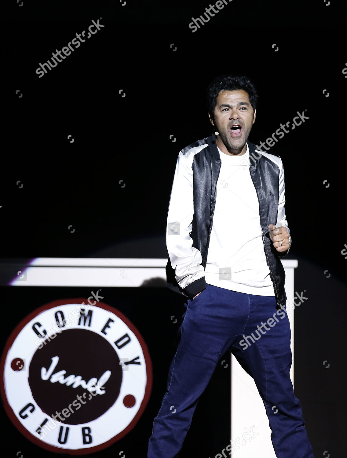 French Actor Tv Host Jamel Debbouze Editorial Stock Photo - Stock Image