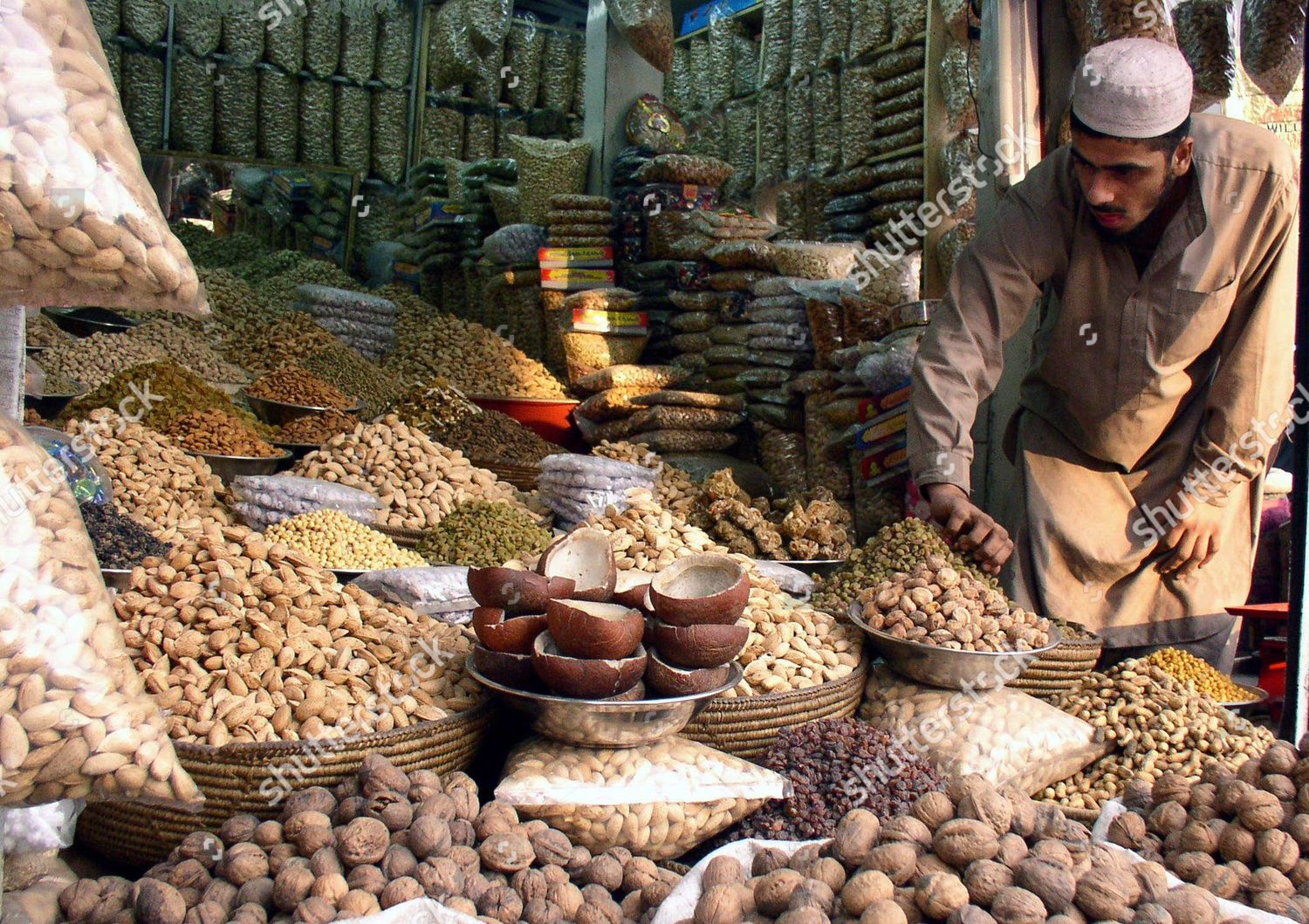 dry-fruit-vendor-selling-dry-fruits-editorial-stock-photo-stock-image