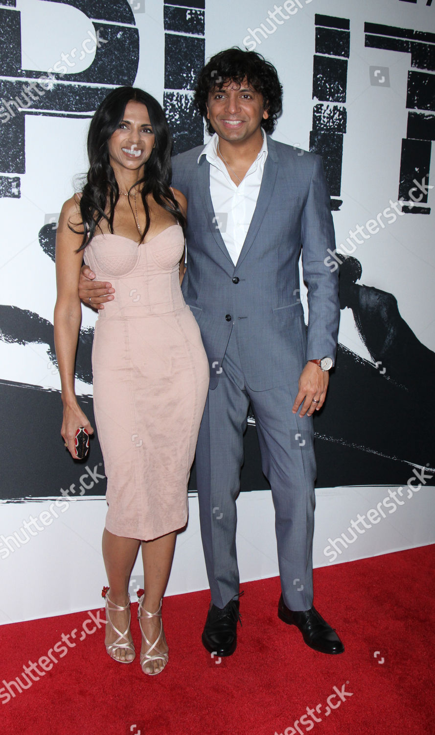 Bhavna Vaswani M Night Shyamalan Editorial Stock Photo - Stock Image
